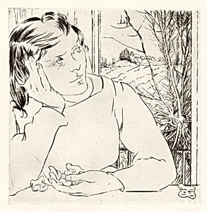 Les Osselets (Knuckle-bones) [plate 13]