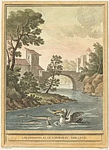 Les poissons et le cormoran (The Fish and theCormorant)