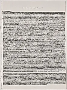 Letter to the Mother [left]