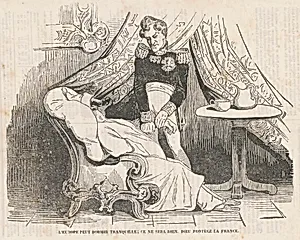 L'europe peut dormir tranquille ... by Honoré Daumier