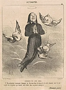 Lègende de l'an 1850 by Honoré Daumier