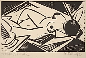 Liegender Akt II (Reclining Nude II)