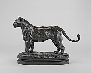 Lioness of Algeria by Antoine-Louis Barye