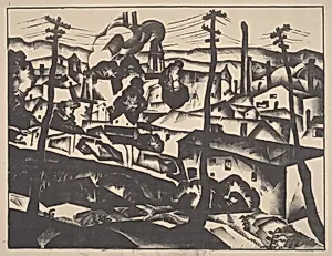 Lithograph #5 (Gas Factory)