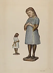 "Little Fanny" Carved Figure