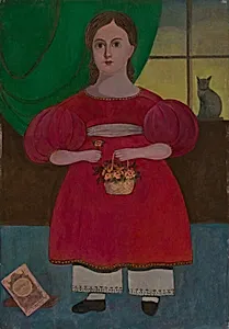 Little Girl and the Cat