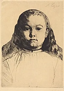 Little Marie (La petite Marie) by Alphonse Legros
