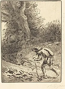 Little Wandering Jew (Le petit juif errant) by Alphonse Legros