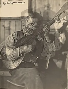 Llorenç Carbonell Playing Guitar, Ibiza