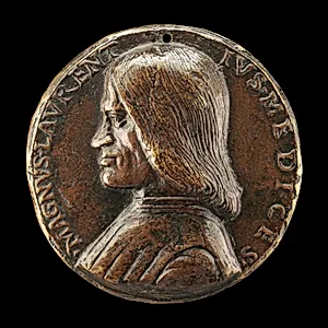 Lorenzo de' Medici, il Magnifico, 1449-1492 [obverse]