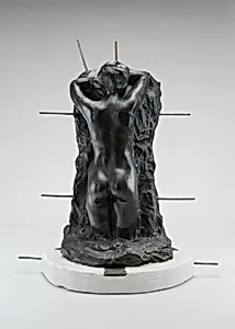 Lost-Wax Casting Display: wax model [fifth of ten steps]