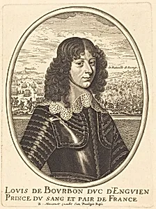 Louis II de Bourbon-Condé by Balthasar Moncornet