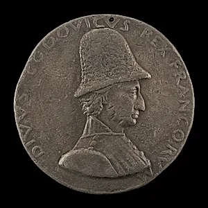 Louis XI, 1423-1483, King of France 1461 [obverse]