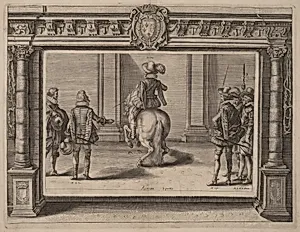Louis XIII on Horseback, Receiving Instruction