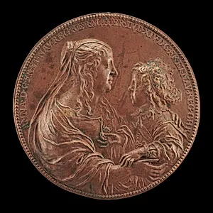 Louis XIV, 1638-1715, King of France 1643, and his mother Anne of Austria