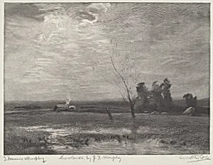 Lowlands by Timothy Cole after John Francis Murphy