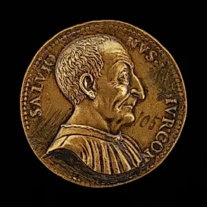 Luca Salvioni, died 1536, Paduan Jurist [obverse]