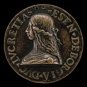 Lucrezia Borgia, 1480-1519, Wife of Alfonso d'Este of Ferrara 1502