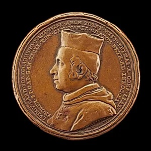 Luis Manuel Fernandez de Portocarrero, 1629-1709, Cardinal 1669, Archbishop of Toledo 1677, Viceroy of Sicily 1677-1678 [obverse]