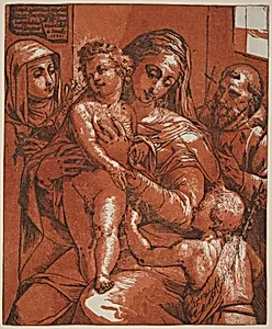 Madonna and Child Accompanied by Saints