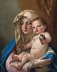 Madonna of the Goldfinch by Giovanni Battista Tiepolo