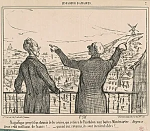 Magnifique projet ... by Honoré Daumier