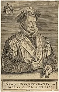 Man Holding Scroll
