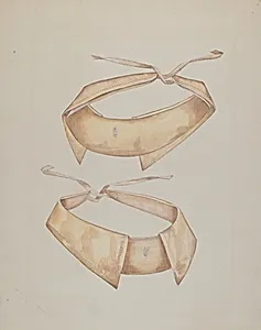 Man's Linen Collar
