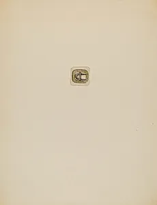 Man's Stock Buckle