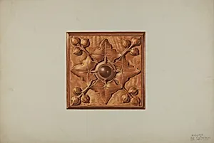 Mantel Carving