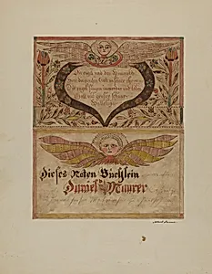 Manuscript and Miniature by Albert Levone