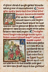 Manuscript Leaf from a Book of Hours