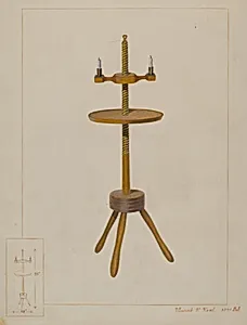 Maple Candlestand