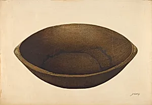 Maple Mixing Bowl