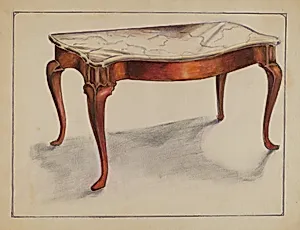 Marble Top Table