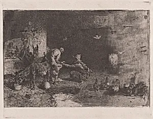Maréchal ferrant au Maroc [Shoeing a Mule in Morocco]