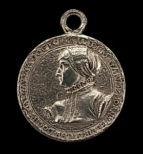Margarethe Ganzhorn Balbus, Wife of Johann Balbus [obverse]