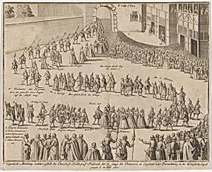 Marriage of Elizabeth to Frederick V of Bohemia, February 14, 1613 by Unknown Artist