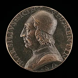 Marsilio Ficino, 1433-1499, Florentine Humanist [obverse]