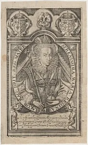 Mary, Queen of Scots by Renold Elstrack