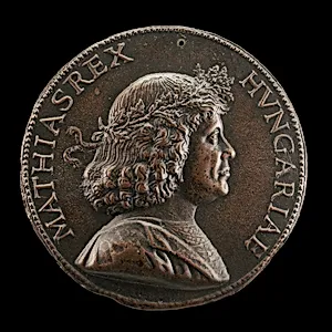 Matthias Corvinus, 1443-1490. King of Hungary 1458 by Italian 16th Century