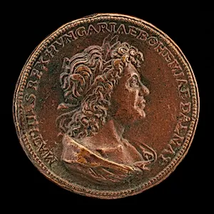 Matthias Corvinus, King of Hungary 1458-1490 [obverse]