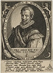 Maurice of Nassau, Prince of Orange by Crispijn de Passe I
