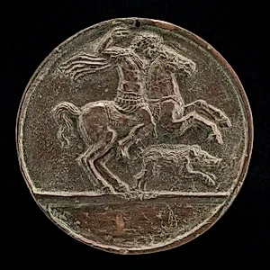 Meleager on Horseback [reverse]