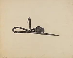 Miner's Candle Holder