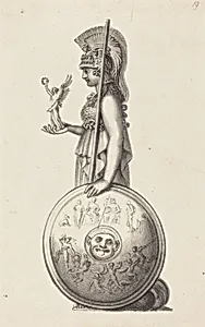 Minerva, by Phidas by Maria Denman after John Flaxman