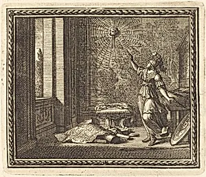 Minerva Changing Arachne into a Spider