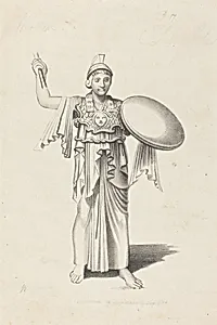 Minerva, From a Bronze by Daedalus by W. Walton after John Flaxman