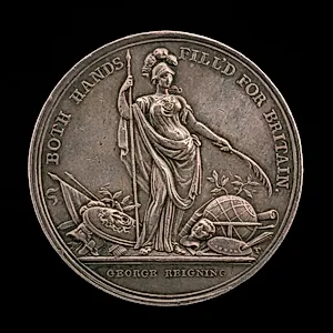 Minerva (Jernegan's Lottery Medal) [obverse]