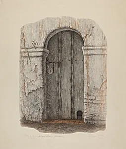 Mission Door San Juan